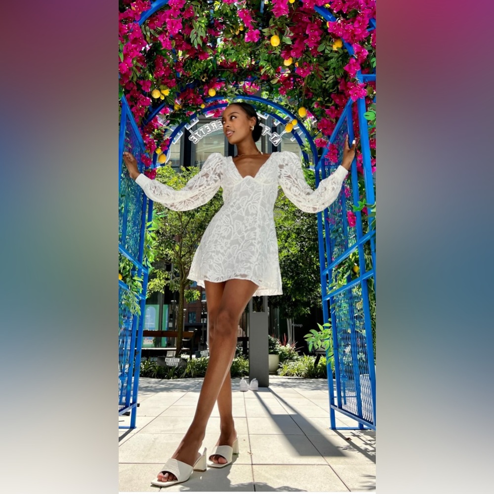 For Love & Lemons Maureen mini dress